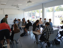 participants at the chess tournament class