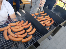 grilled sausages