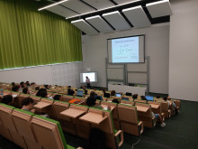 participants in the lecture hall