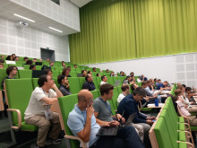 participants in the lecture hall
