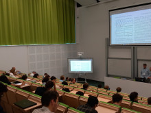 participants in the lecture hall
