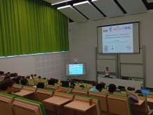 participants in the lecture hall