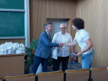 Joseph Butler receving his reward