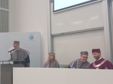 Deputy Dean Dr hab. Błażej Szepietowski, prof. UG, invites to the doctoral promotion ceremony