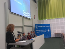 Dr Marta Frankowska leads the inauguration