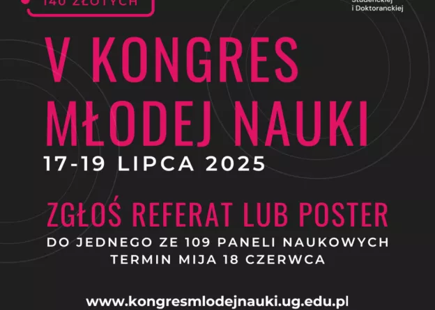 Registration for the 5th Young Science Congress - until June 18th!
