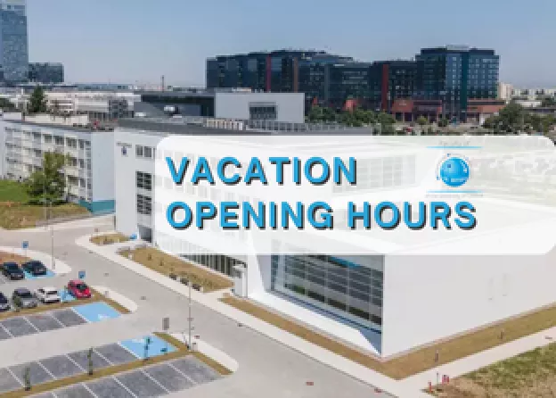 OPENING HOURS DURING SUMMER HOLIDAY SEASON